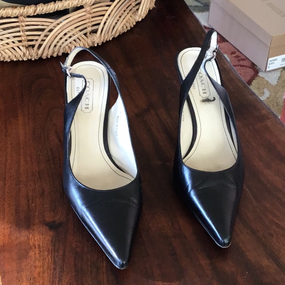 Coach Slingbacks